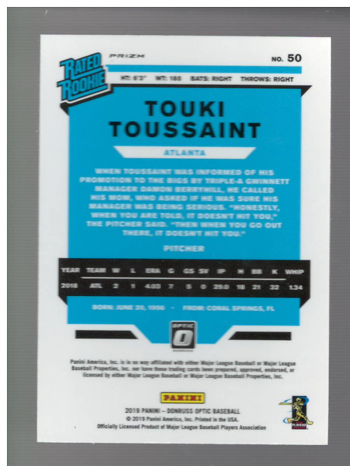 B2590- 2019 Donruss Optic BB Assorted Insert Cards -You Pick- 15+ FREE US SHIP - Picture 39 of 60
