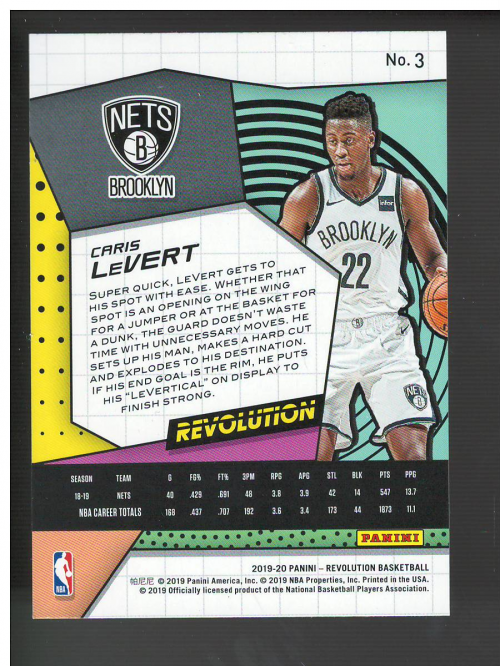 A5559- 2019-20 Panini Revolution Bk Cards 1-150+ -You Pick- 15+ FREE US SHIP