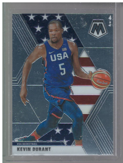 2019-20 Panini Mosaic #251 Kevin Durant - A6320 - NM-MT