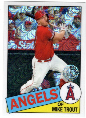 2012 Mike Trout Silver Topps hotsell Chrome 144