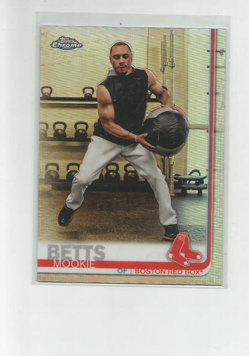 2019 Topps Chrome #50 Mookie Betts