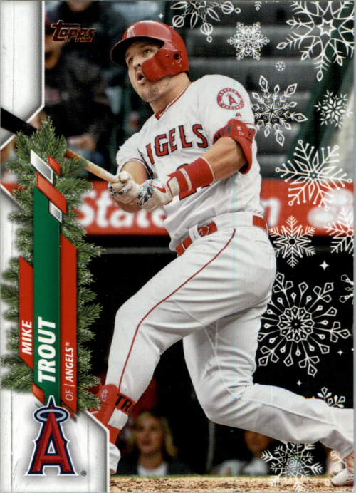 2020 Topps Walmart Holiday Baseball Card Pick (Base)