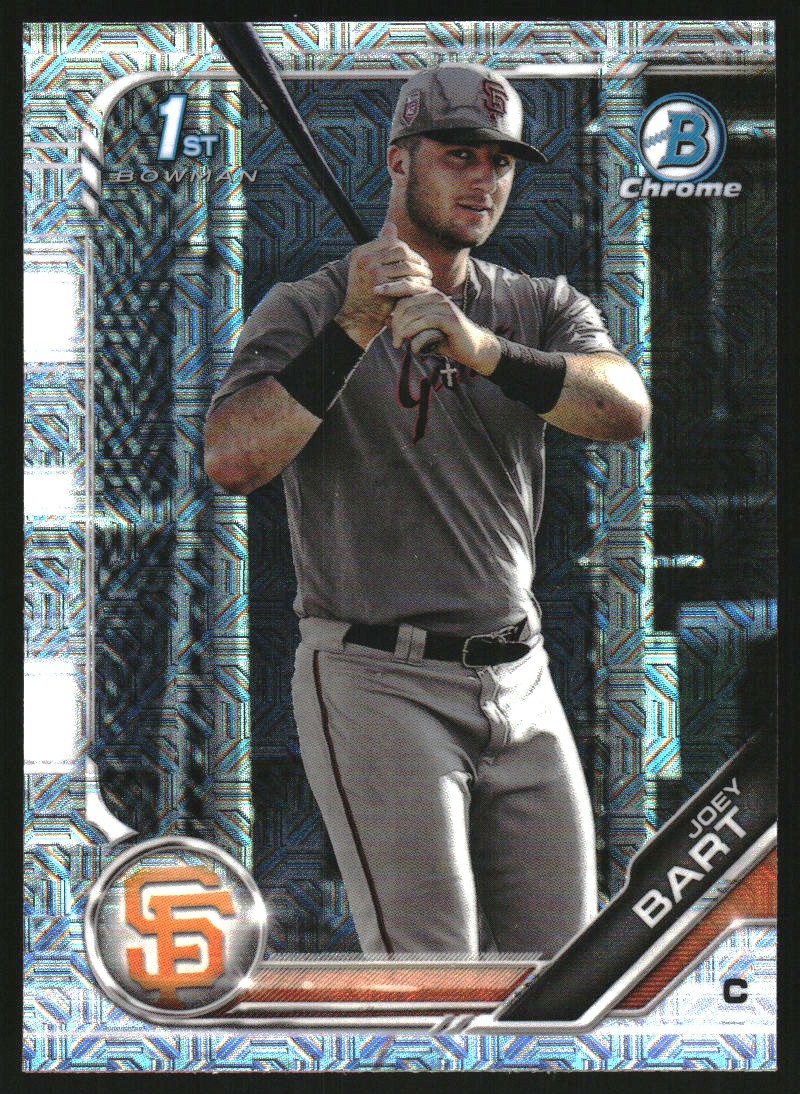 2019 Bowman Chrome Prospects Joey Bart ROOKIE #BCP-50 PSA 10 GEM