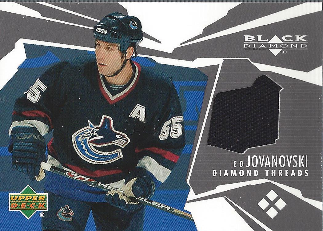 2003-04 Black Diamond Threads #DTEJ Ed Jovanovski
