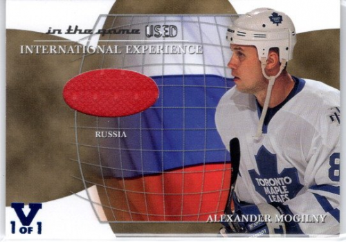 2003-04 ITG Used Signature Series International Experience Gold #19 Alexander Mogilny