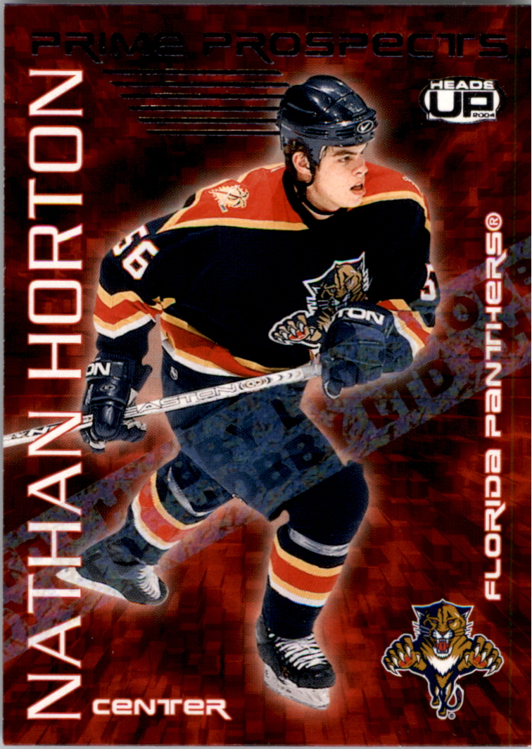 2003-04 Pacific Heads Up Prime Prospects LTD #9 Nathan Horton
