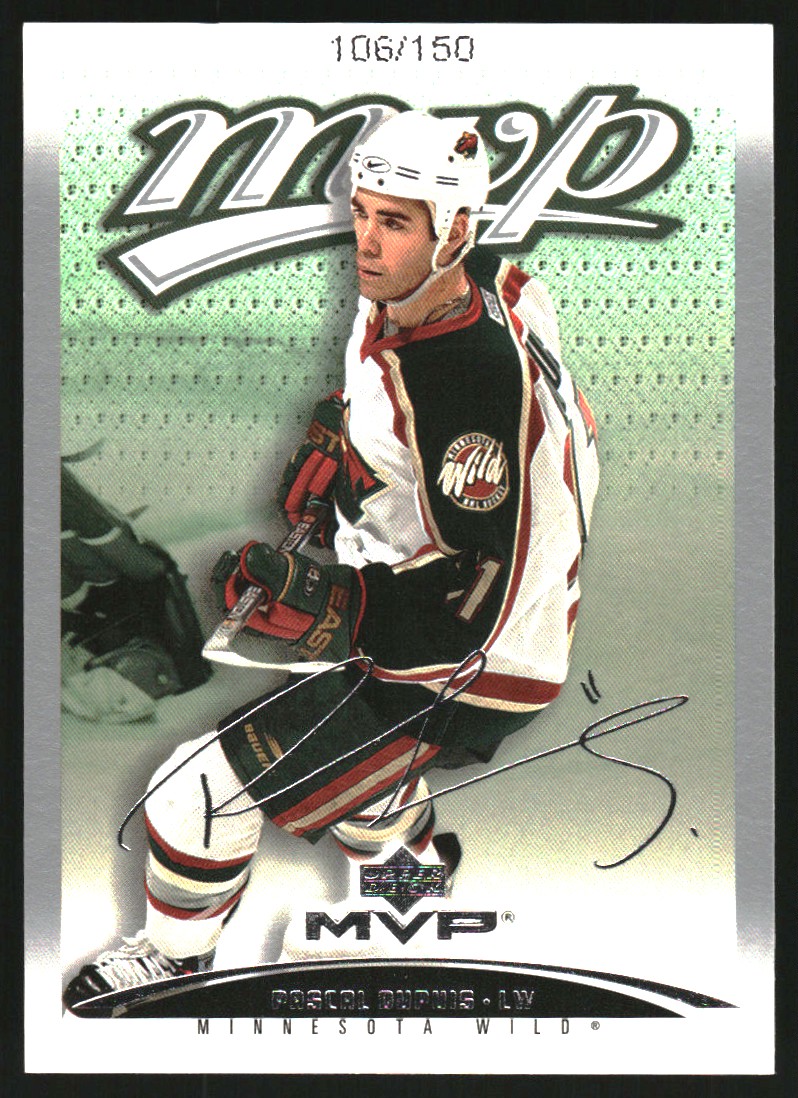 2003-04 Upper Deck MVP Silver Script #208 Pascal Dupuis