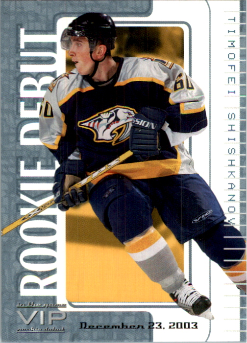 2003-04 In The Game VIP Rookie Debut #91 Jason Pominville NM-MT //40