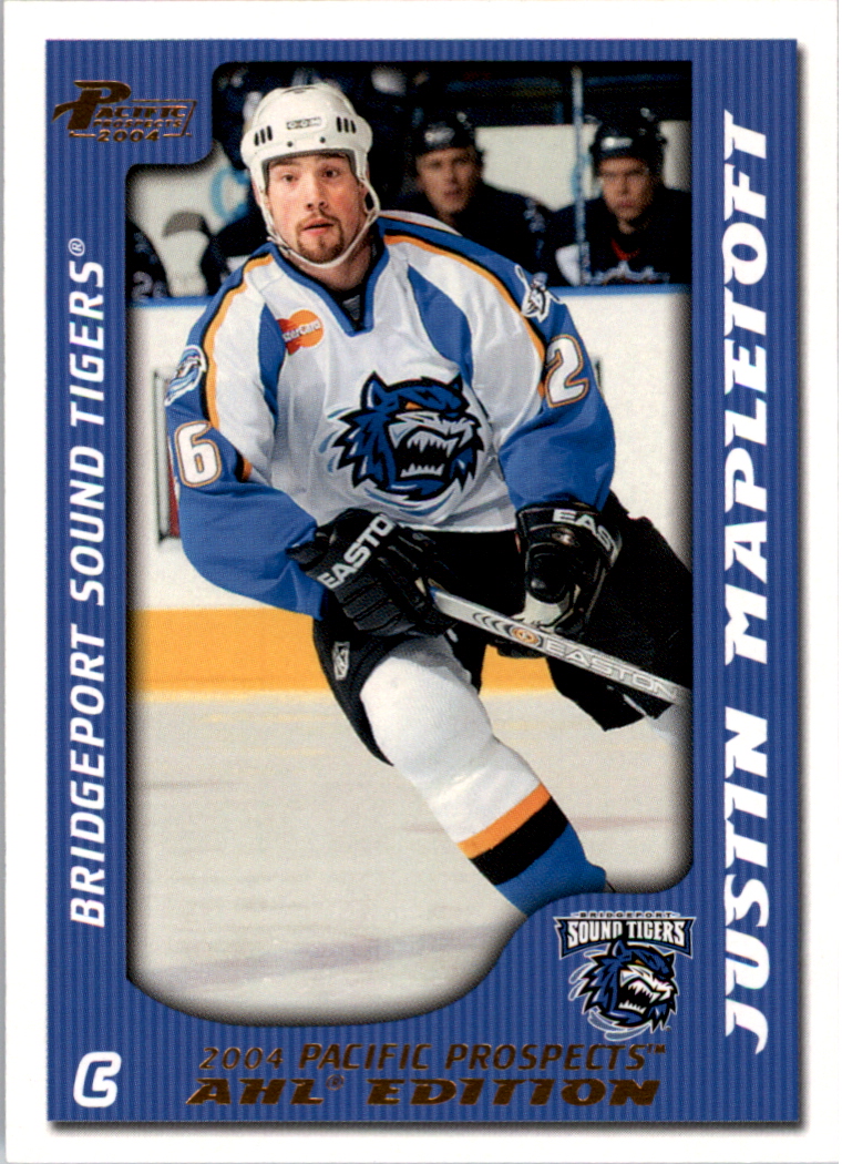 2003-04 Pacific AHL Prospects Gold #11 Justin Mapletoft