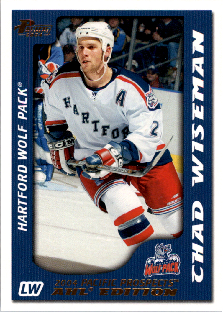 2003-04 Pacific AHL Prospects Gold #37 Chad Wiseman