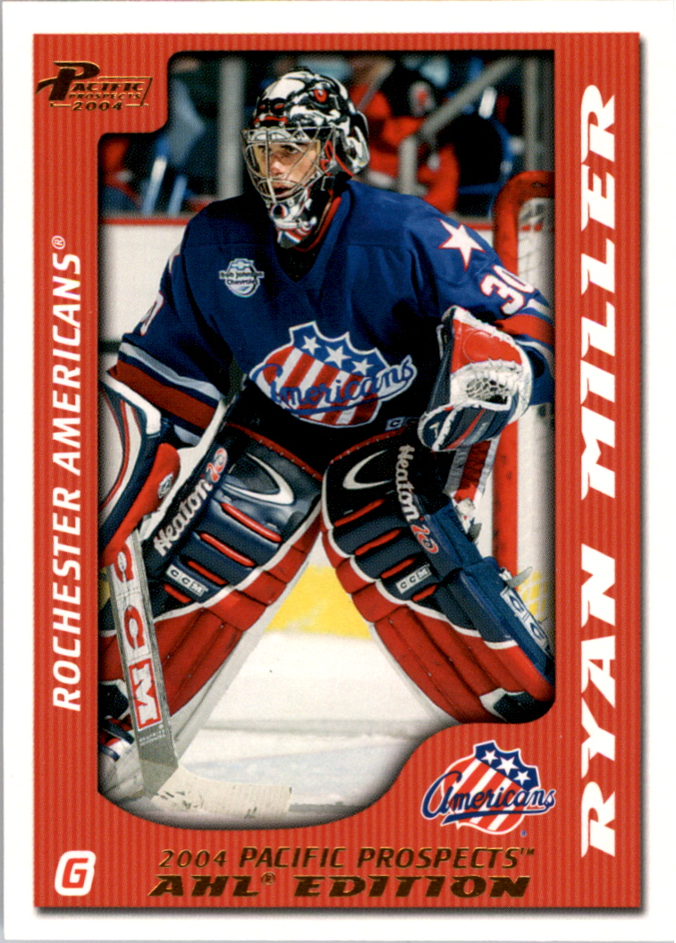 2003-04 Pacific AHL Prospects Gold #70 Ryan Miller