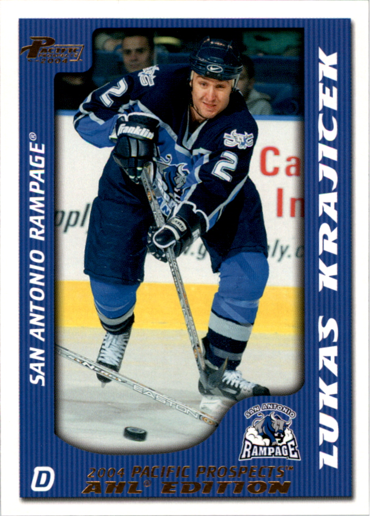 2003-04 Pacific AHL Prospects Gold #74 Lukas Krajicek