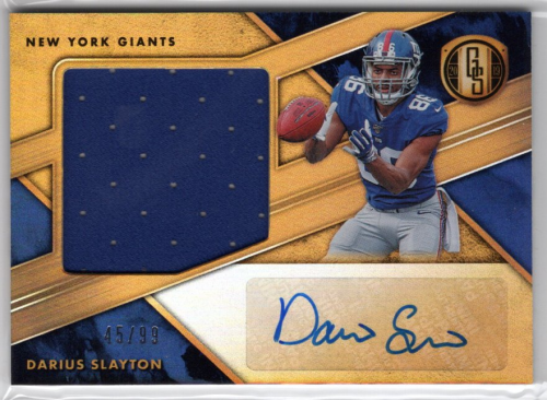  DARIUS SLAYTON Signed/Autographed GIANTS Authentic