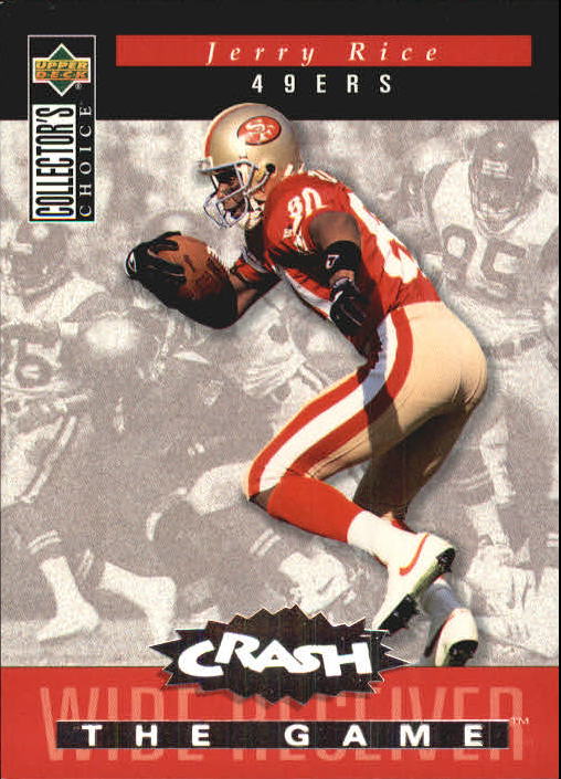 1994 Collector's Choice Crash the Game Silver #C21 Jerry Rice 49ers S13841
