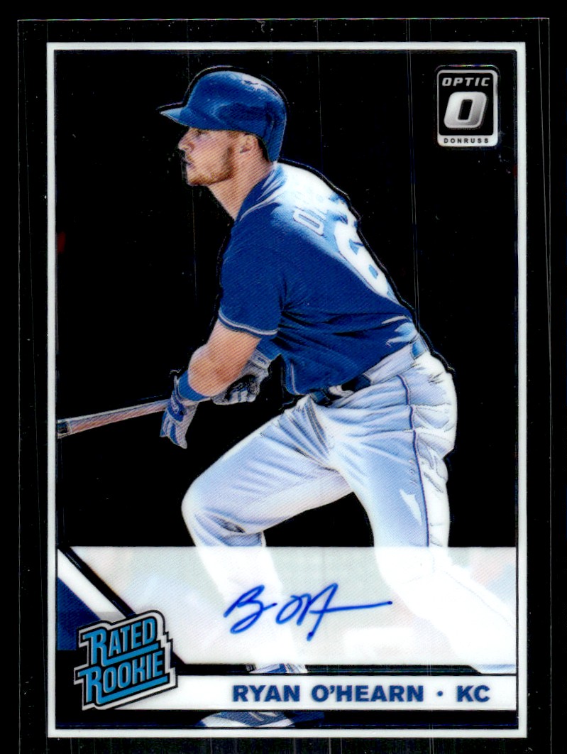 2019 Donruss Optic Rated Rookies Signatures #40 Ryan O'Hearn