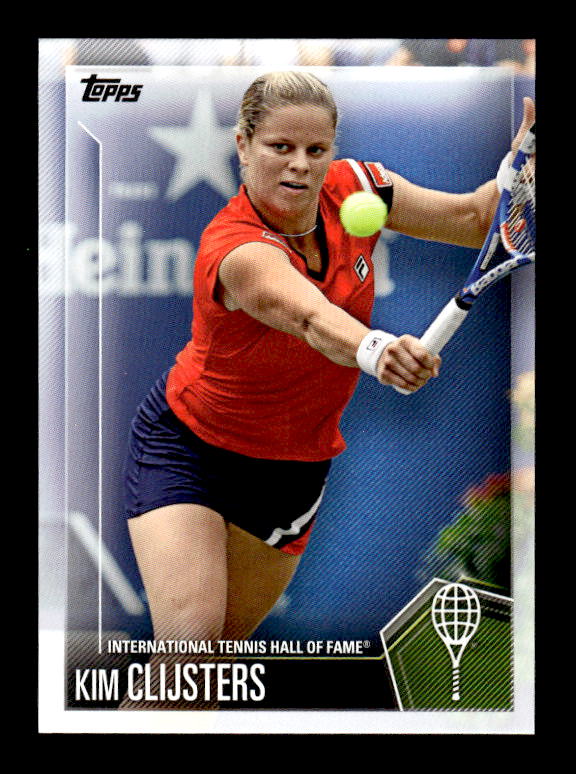 2019 Topps International Tennis Hall of Fame #4 Kim Clijsters