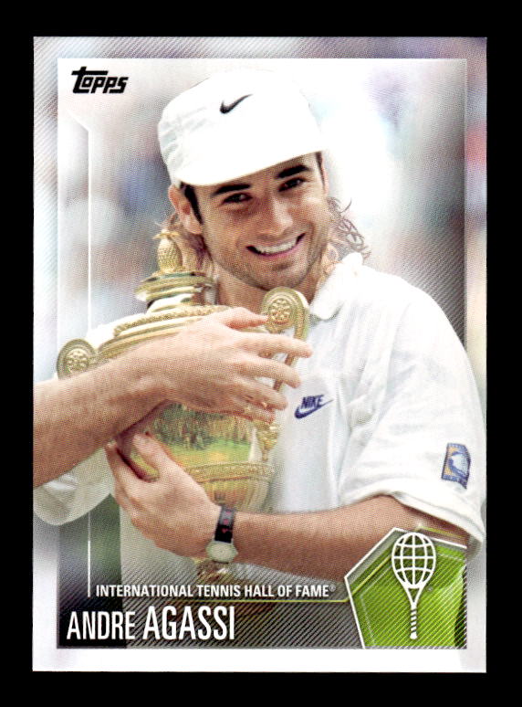 2019 Topps International Tennis Hall of Fame #12 Andre Agassi