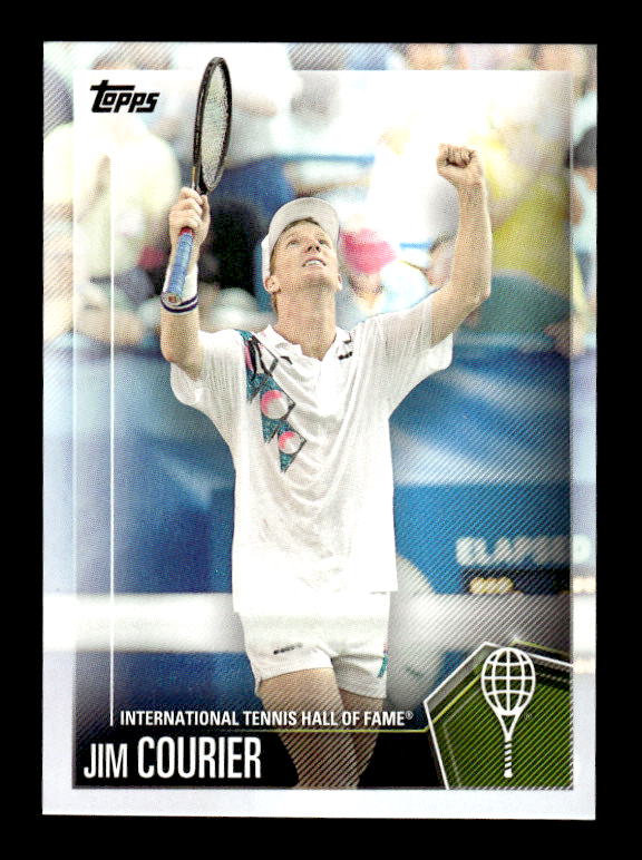 2019 Topps International Tennis Hall of Fame #17 Jim Courier