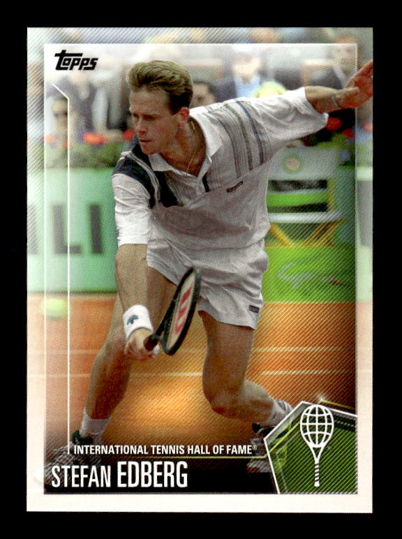 2019 Topps International Tennis Hall of Fame #18 Stefan Edberg