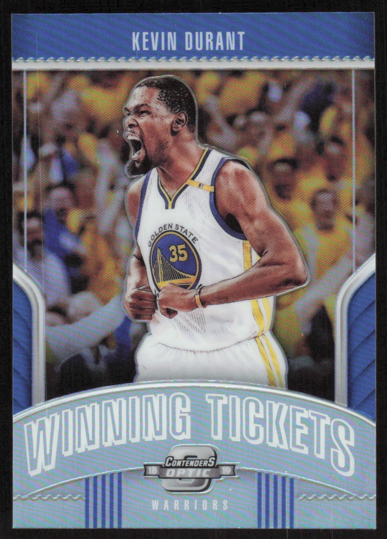 2018-19 Panini Contenders Optic Winning Tickets #8 Kevin Durant