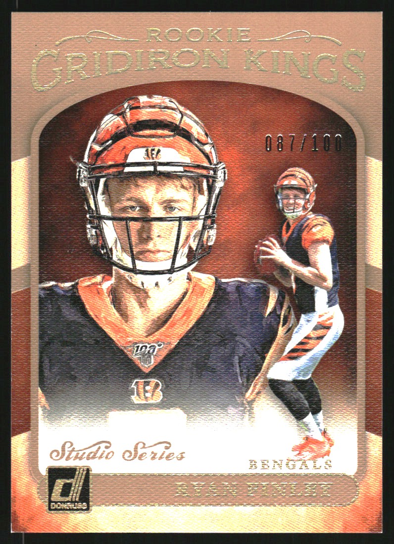 2019 Donruss Rookie Gridiron Kings Studio Series #6 Ryan Finley