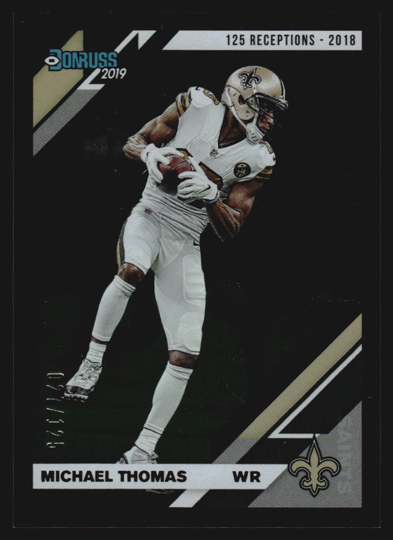 2019 Donruss Season Stat Line #173A Michael Thomas/125