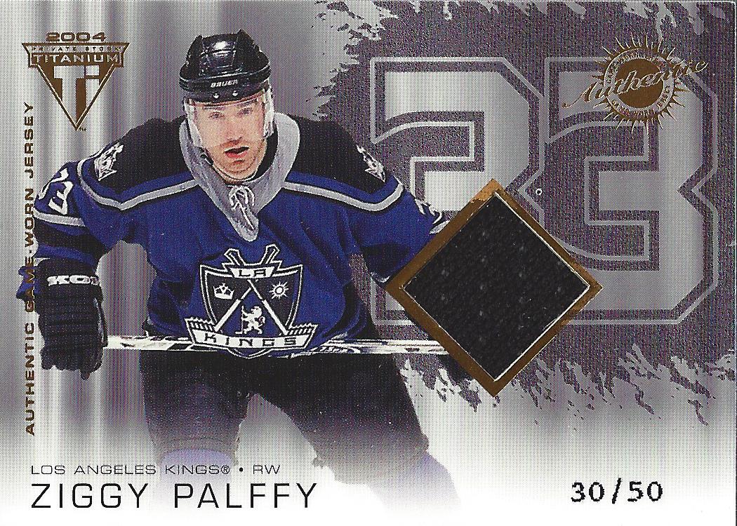 2003-04 Titanium Hobby Jersey Number Parallels #160 Ziggy Palffy JSY