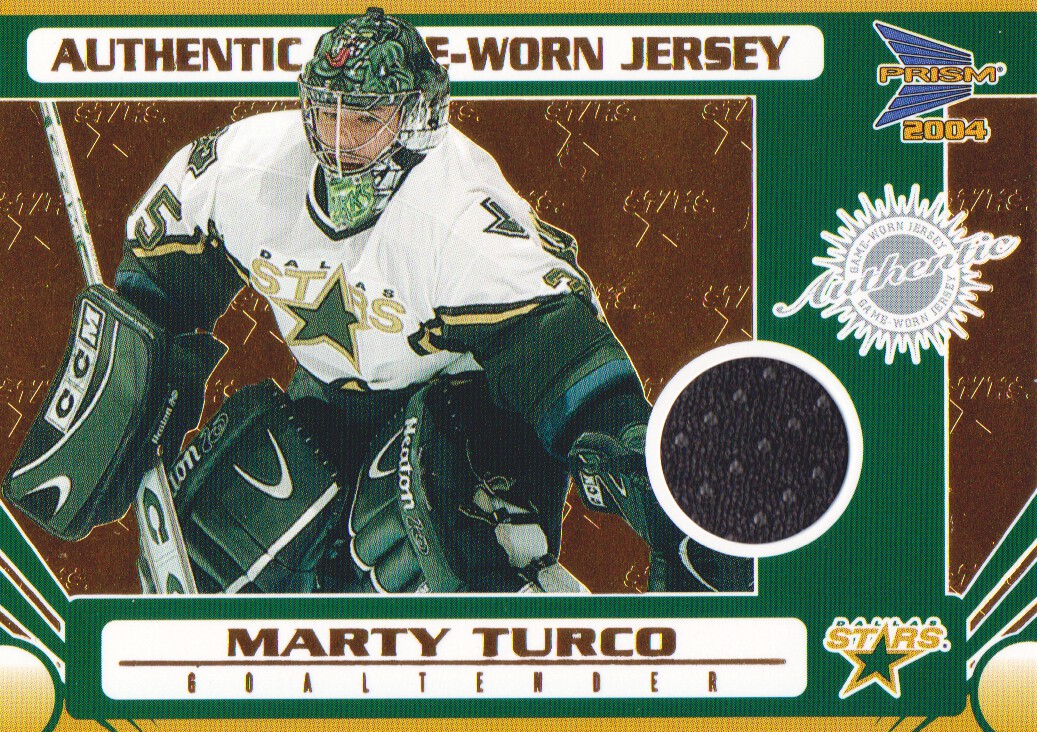2003-04 Pacific Prism #115 Marty Turco JSY/685