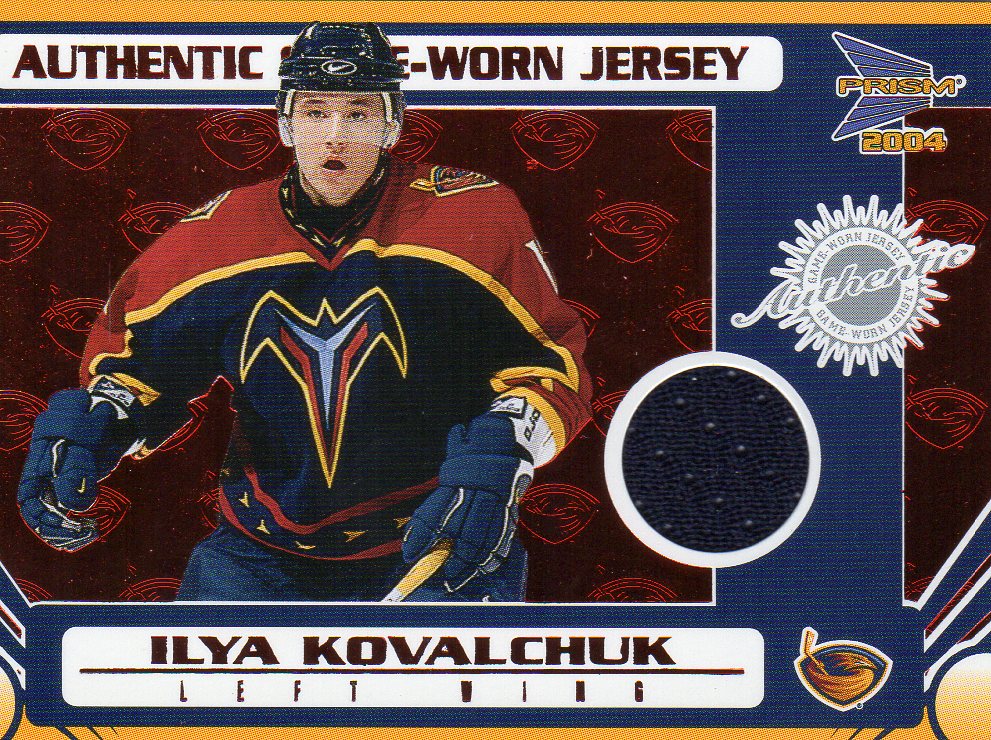 2003-04 Pacific Prism Red #103 Ilya Kovalchuk JSY