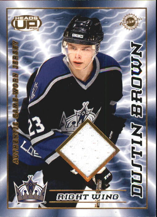 2003-04 Pacific Heads Up Jerseys #14 Dustin Brown