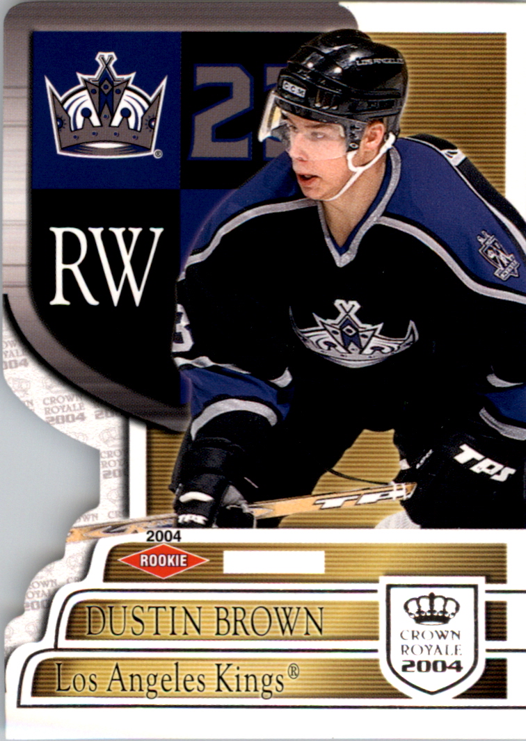 2003-04 Crown Royale Retail #119 Dustin Brown RC