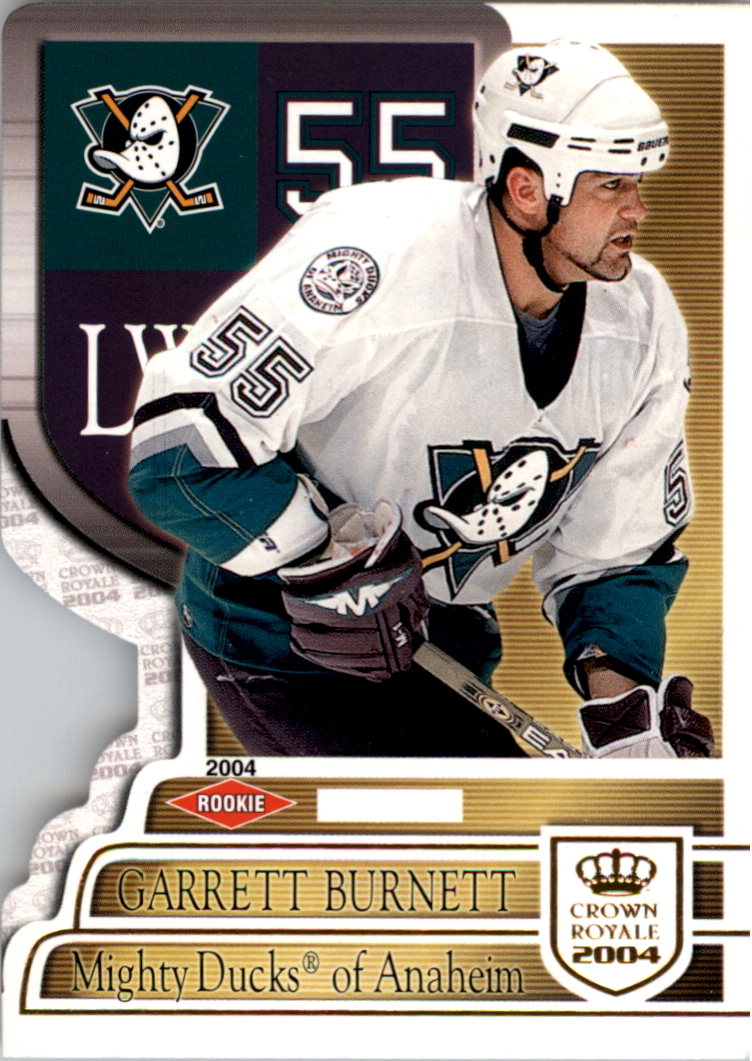 2003-04 Crown Royale #101 Garrett Burnett RC