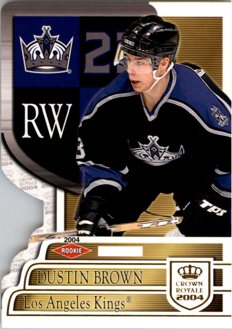 2003-04 Crown Royale #119 Dustin Brown RC