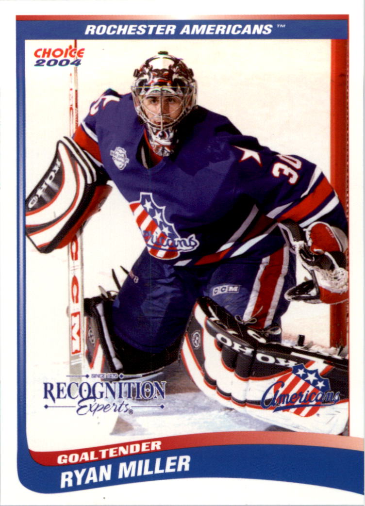 HK2a36 2005-06 ITG Heroes and Prospects #92 Ryan Miller ROCHESTER AMERICANS  BUFF on eBid Ireland