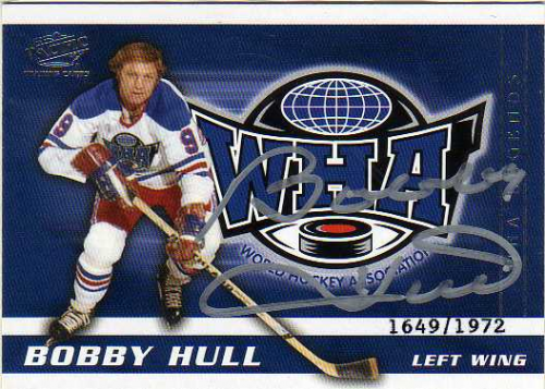 2004 Pacific WHA Autographs #1 Bobby Hull