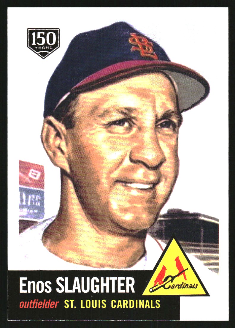 2019 Topps Update Iconic Card Reprints 150th Anniversary #ICR40 Enos Slaughter