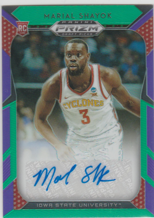 2019 20 Prizm Draft Avtograf Fioletovye Fioletovyj Zelenyj Meriel Shayok Auto 76ers 149 Ebay