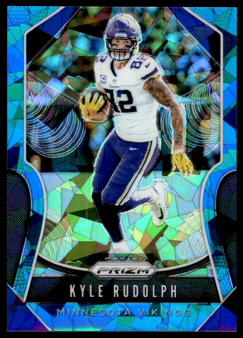 Kyle Rudolph #126 2020 Panini Plates & Patches Football 2019 Panini Prizm Printing Plates