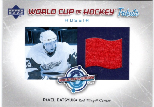 2004-05 Upper Deck World Cup Tribute #PD Pavel Datsyuk