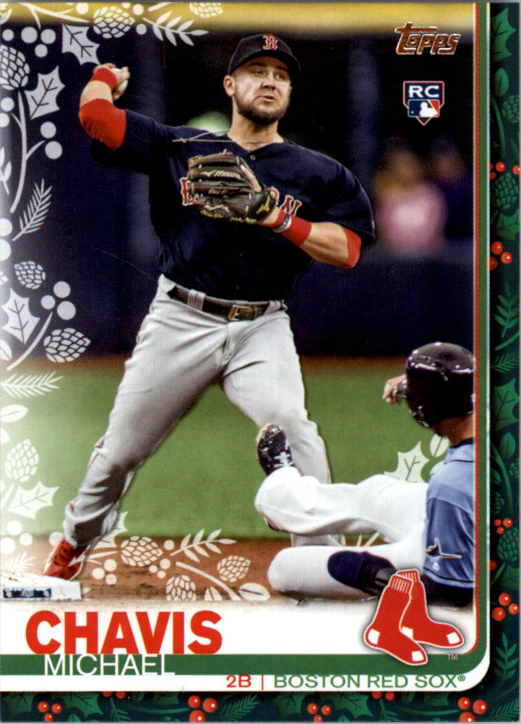 2019 Topps Walmart Holiday Baseball Card Pick (Base)