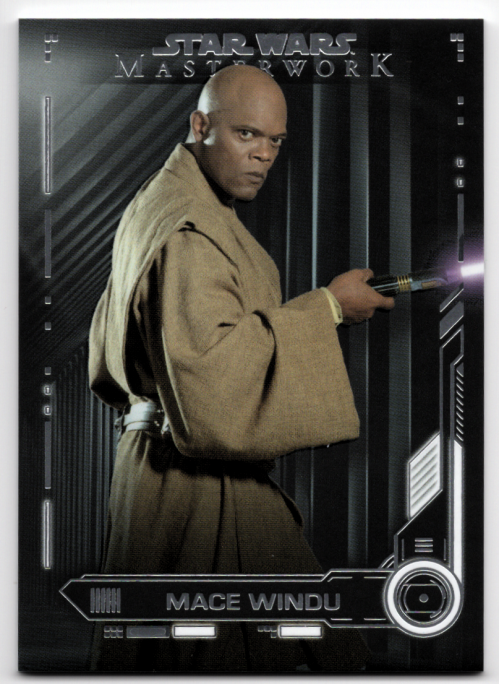 Star Wars Masterwork 2019 Base Card #17 Mace Windu
