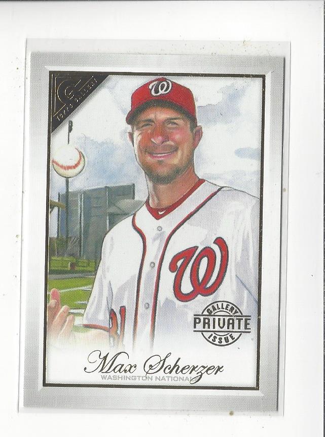 2019 Topps Gallery Private Issue #61 Max Scherzer