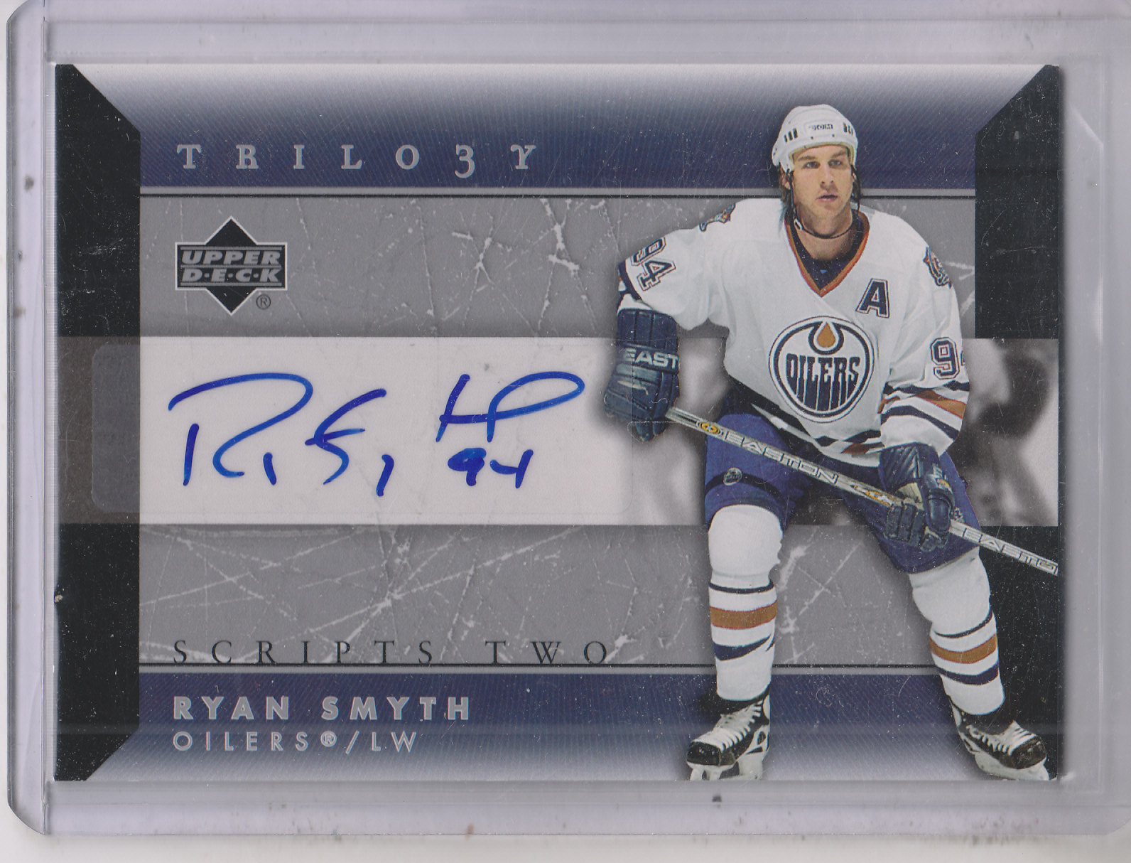 2005-06 Upper Deck Trilogy Scripts #SCSRS Ryan Smyth