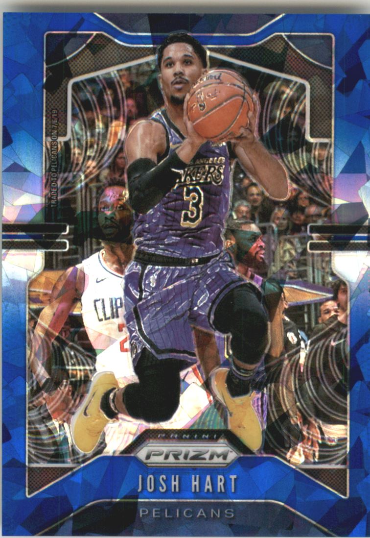 2019-20 Panini Prizm Prizms Blue Ice #240 Josh Hart