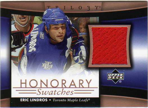 2005-06 Upper Deck Trilogy Honorary Swatches #HSEL Eric Lindros