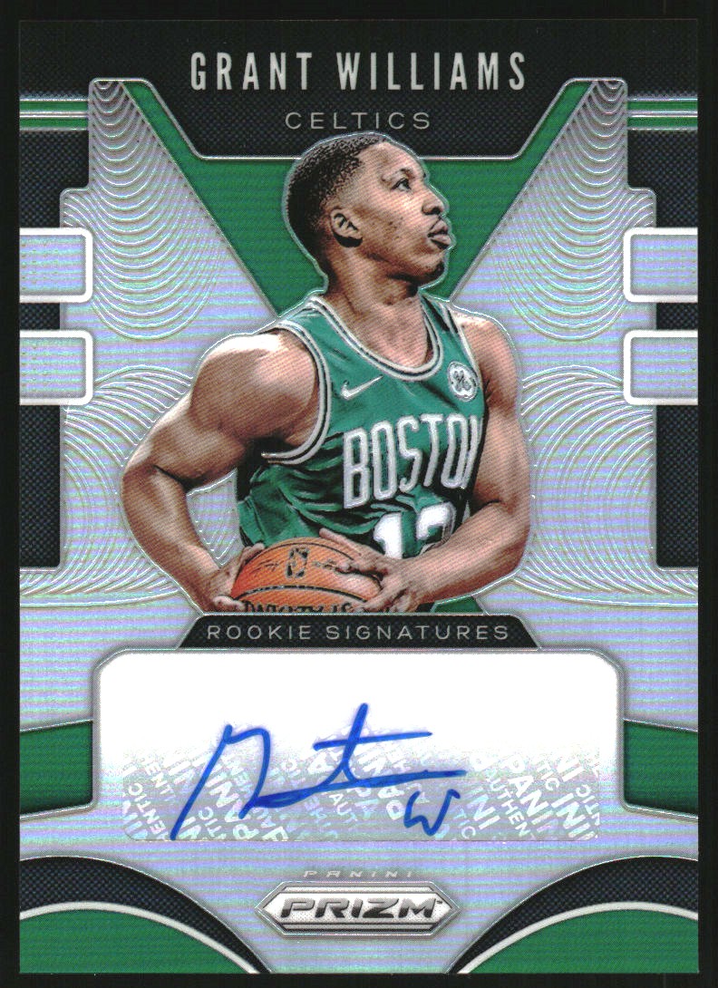 2019-20 Panini Prizm Rookie Signatures Prizms Silver #27 Grant Williams