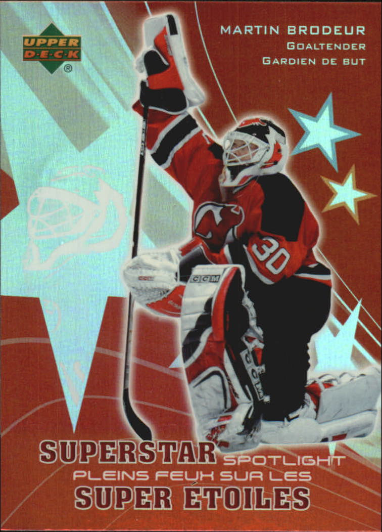 2005-06 McDonald's Upper Deck Superstar Spotlight #SS5 Martin Brodeur