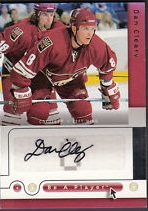 2005-06 Be A Player Signatures #DC Daniel Cleary