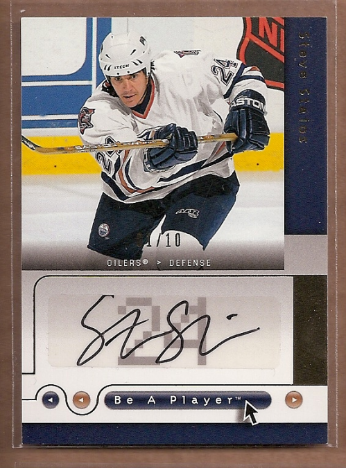 2005-06 Be A Player Signatures Gold #SO Steve Staios