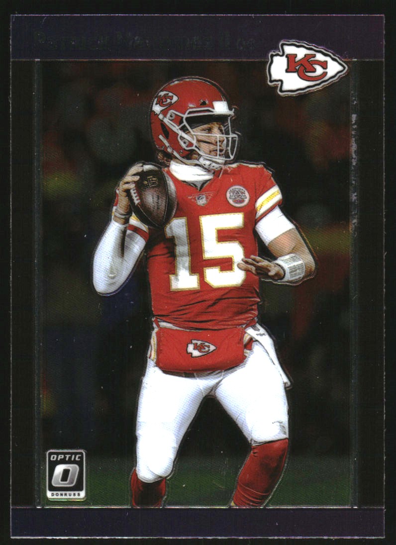 Patrick Mahomes #15 Kansas City Chiefs Metallic 2019 Salute to